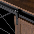 Buffet bar industriel moderne Glitzhome 32,25H