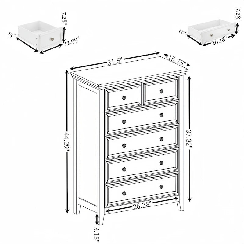 Commode, organisateurs de placard et rangements, tiroirs de rangement pour vêtements