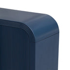 Buffet à rayures de 63 pouces avec étagères réglables