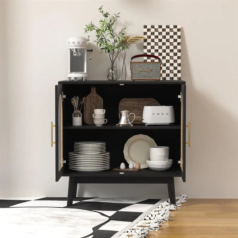 Buffet/meuble de rangement d'appoint pour la cuisine - 15,7 cm (P) x 31,5 cm (L) x 31,5 cm (H)