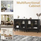 Buffet/meuble de rangement d'appoint pour la cuisine - 15,7 cm (P) x 31,5 cm (L) x 31,5 cm (H)