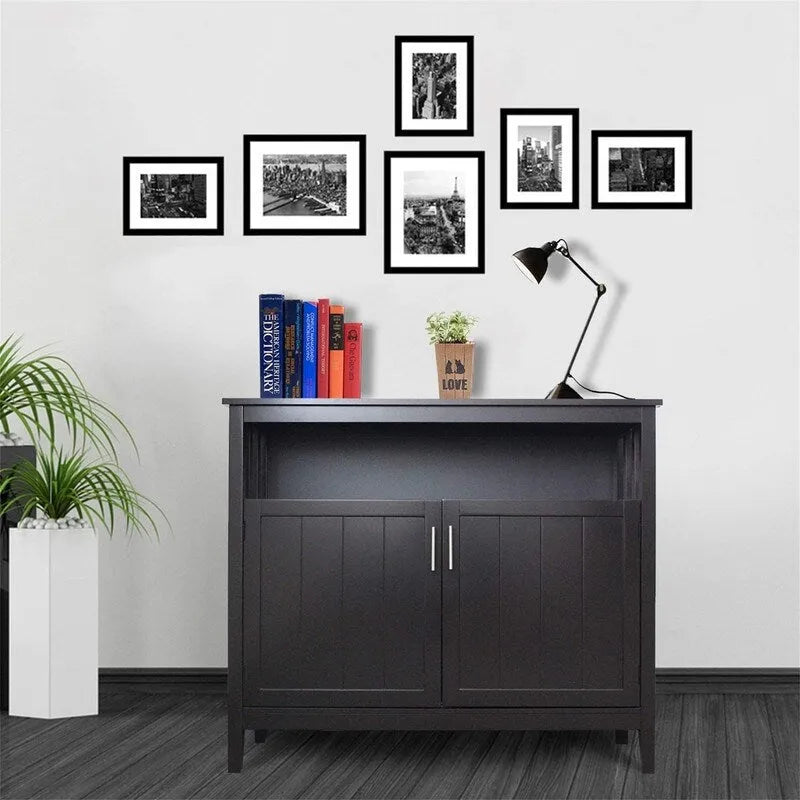 Buffet de cuisine avec rangement - 40 cm (P) x 101,5 cm (L) x 87 cm (H)