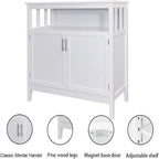 Buffet de cuisine avec rangement - 40 cm (P) x 101,5 cm (L) x 87 cm (H)