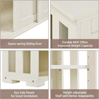 Buffet de cuisine avec rangement - 13 cm (P) x 42 cm (L) x 24,8 cm (H)