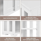 Buffet de cuisine avec rangement - 13 cm (P) x 42 cm (L) x 24,8 cm (H)