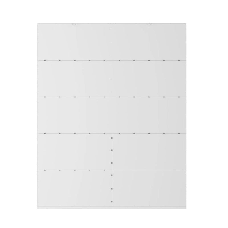 Buffet et vitrine modulaires - Design modulaire en blanc immaculé