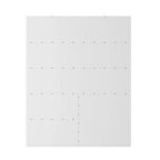 Buffet et vitrine modulaires - Design modulaire en blanc immaculé