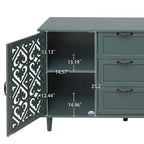 Buffet à 2 portes et 3 tiroirs