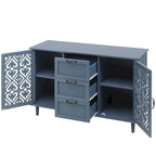 Buffet à 2 portes et 3 tiroirs