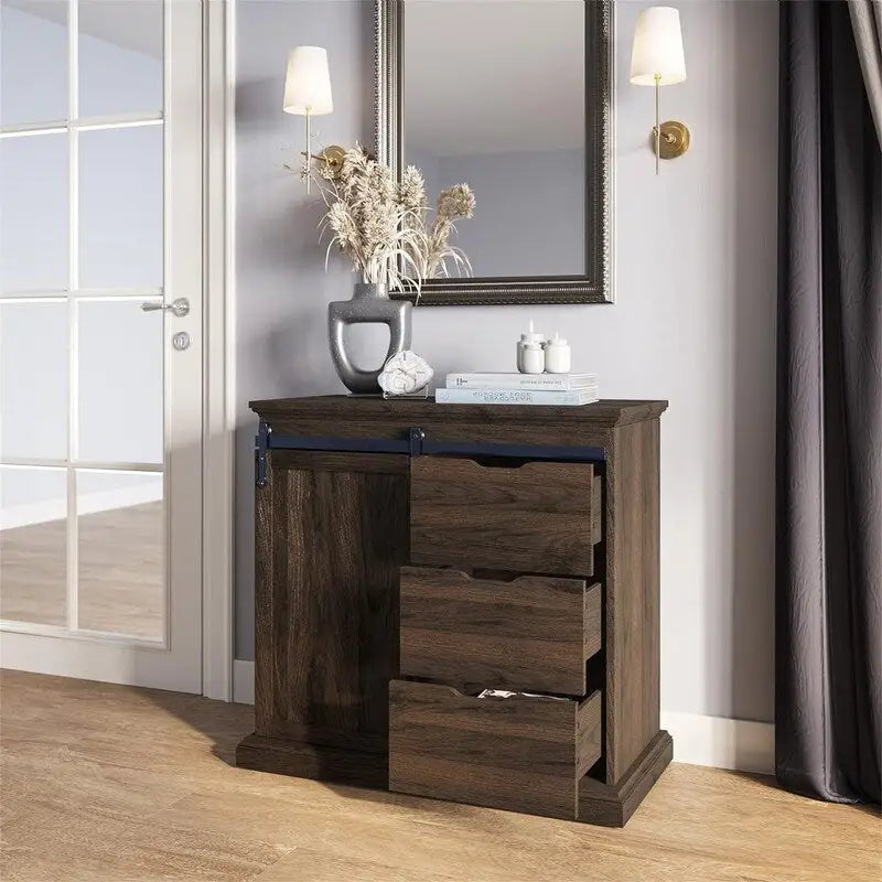 Buffet/meuble de rangement - 15,7 cm (P) x 31,5 cm (L) x 31,8 cm (H)