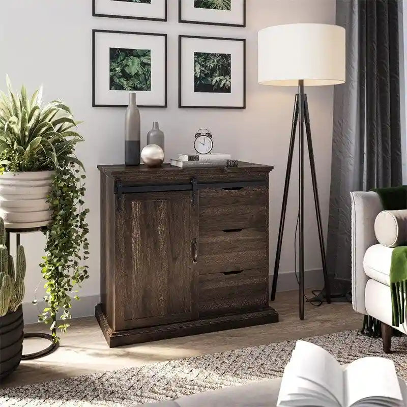 Buffet/meuble de rangement - 15,7 cm (P) x 31,5 cm (L) x 31,8 cm (H)