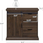 Buffet/meuble de rangement - 15,7 cm (P) x 31,5 cm (L) x 31,8 cm (H)