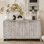 Buffet d'appoint style ferme en bois