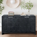 Buffet d'appoint style ferme en bois