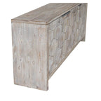 Buffet d'appoint style ferme en bois