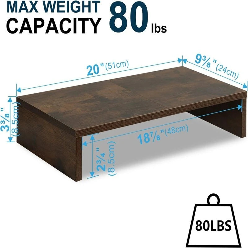 Support surélevé pour écran 20 pouces