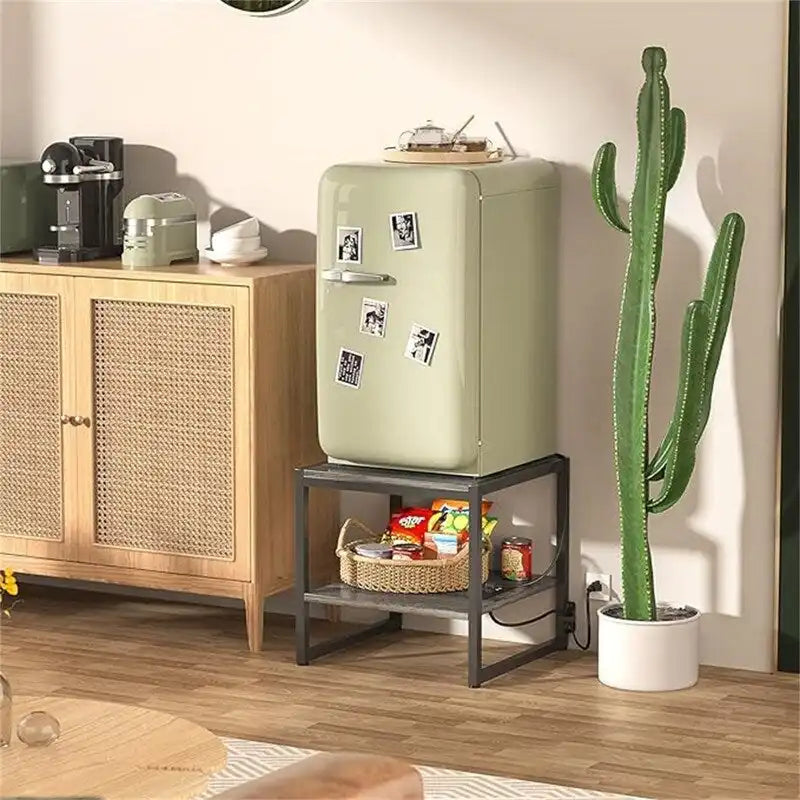 Table d'appoint avec station de recharge - 51 cm (P) x 51 cm (L) x 53 cm (H)