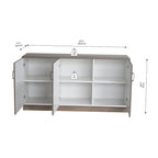 Crédence à 3 portes Saint Birch Alaska