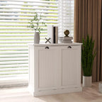Armoire de tri du linge à deux compartiments basculants
