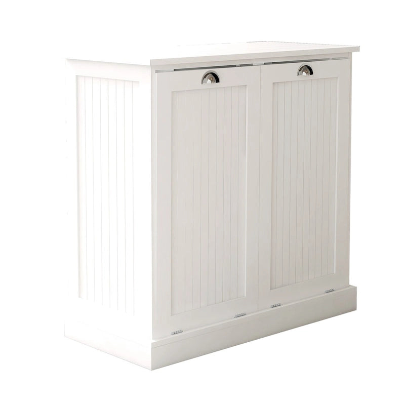 Armoire de tri du linge à deux compartiments basculants