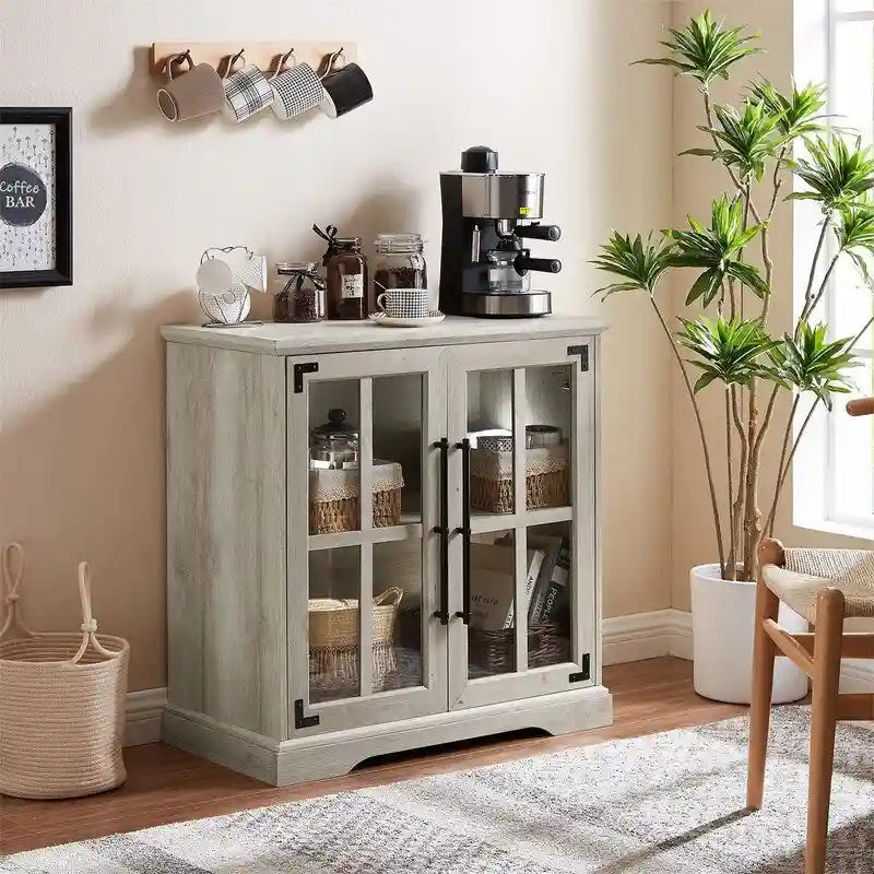 Meuble de rangement pour coin café - 16 po P x 32 po L x 32 po H