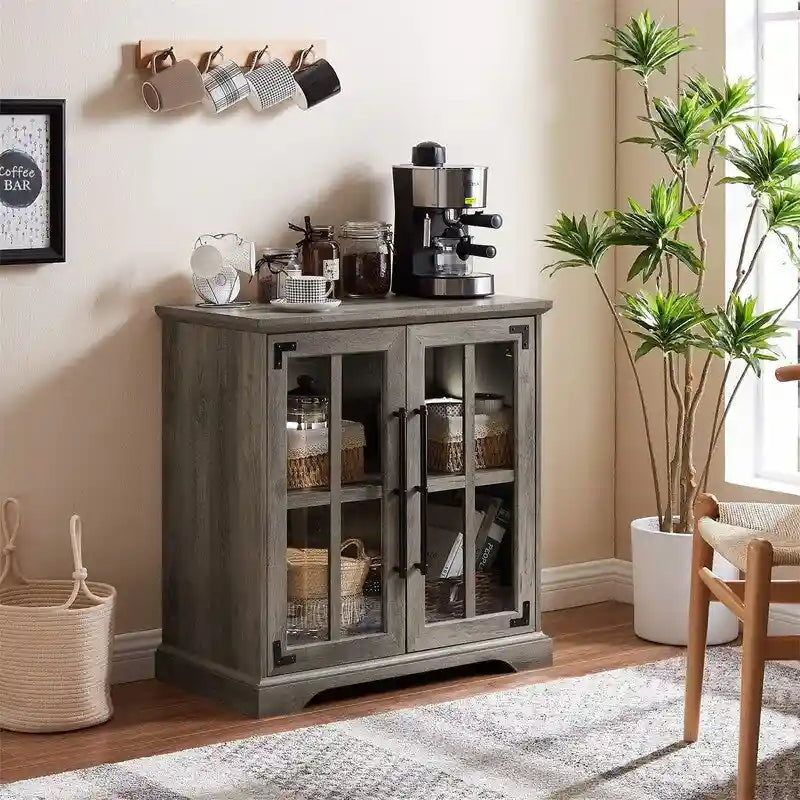 Meuble de rangement pour coin café - 16 po P x 32 po L x 32 po H