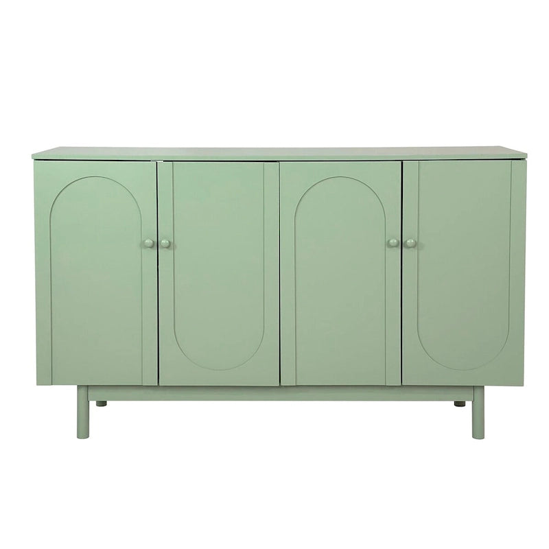 Buffet moderne et élégant à 4 portes avec rangement intégré