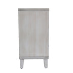 Buffet/meuble de service en bois à 4 portes persiennes