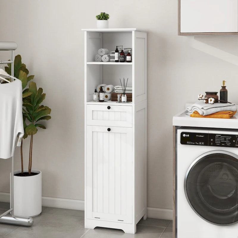 Armoire de tri du linge à un tiroir inclinable