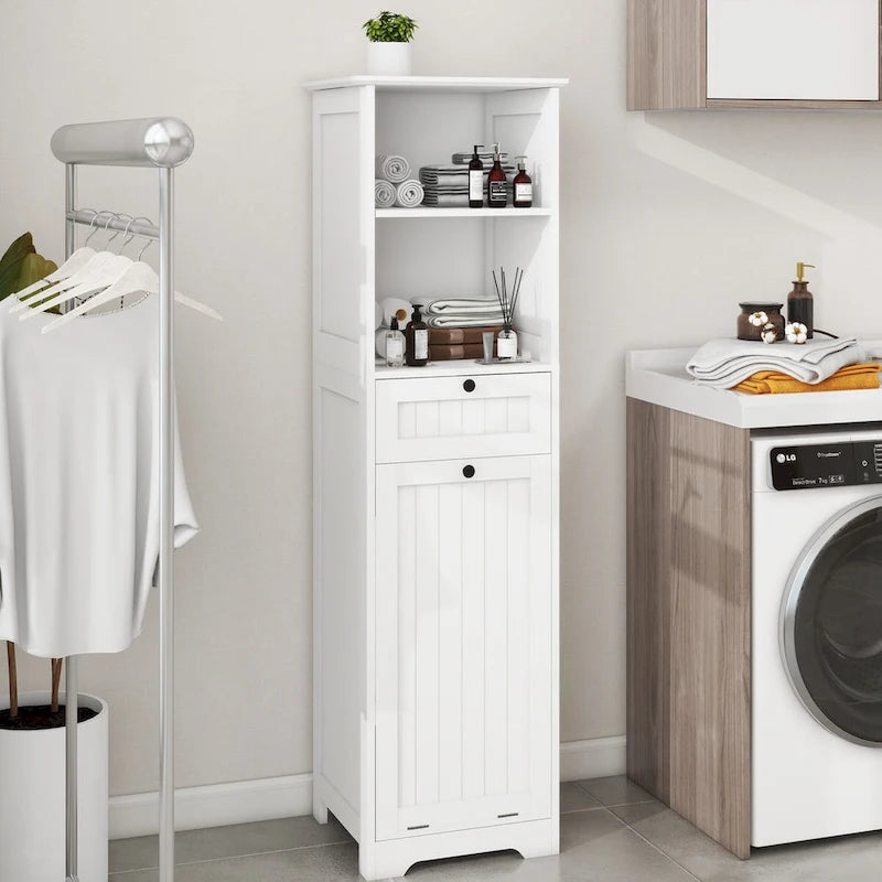 Armoire de tri du linge à un tiroir inclinable