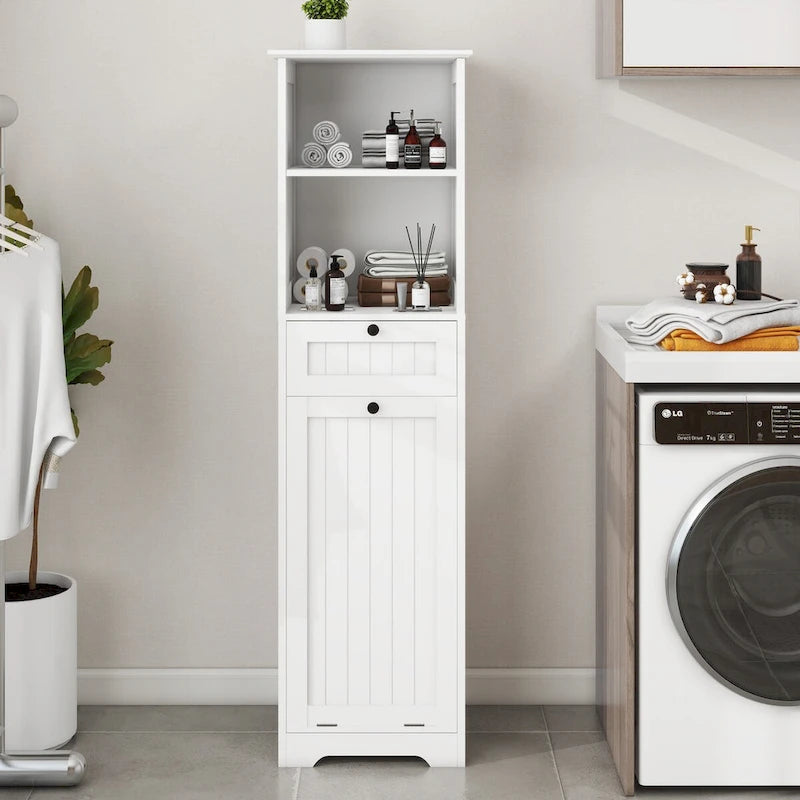 Armoire de tri du linge à un tiroir inclinable