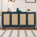 Buffet horizontal de style ferme moderne avec deux placards