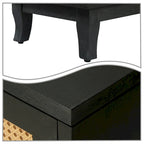 Buffet horizontal de style ferme moderne avec deux placards