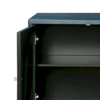 Buffet horizontal de style ferme moderne avec deux placards