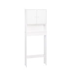Armoire à pharmacie murale RiverRidge Medford, gain de place, à placer au-dessus des toilettes - Blanche