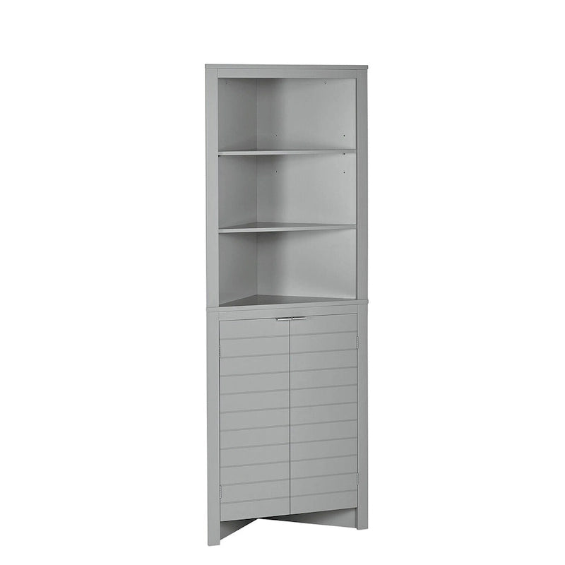 Meuble de rangement d'angle haut RiverRidge Madison pour salle de bain avec étagères ouvertes - Non disponible