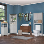 Meuble de rangement d'angle haut RiverRidge Madison pour salle de bain avec étagères ouvertes - Non disponible