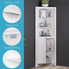 Meuble de rangement d'angle haut RiverRidge Madison pour salle de bain avec étagères ouvertes - Non disponible