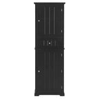 Armoire à linge avec tiroir et étagère réglable, 56 cm (L) x 28 cm (P) x 171 cm (H)