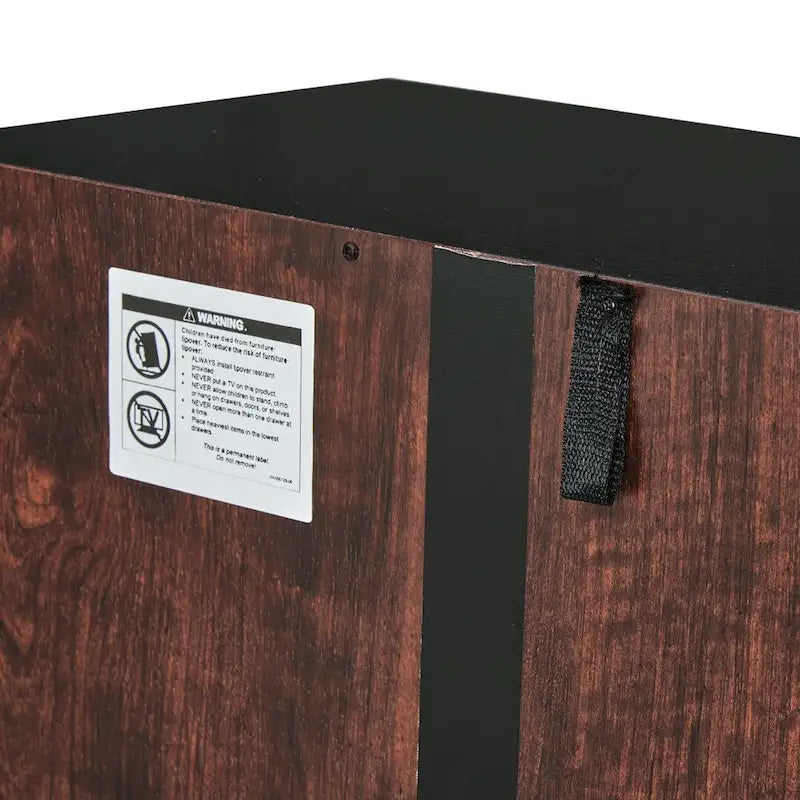 Armoire de rangement haute murale à 8 portes et 4 étagères - 61 cm (L) x 32,5 cm (l) x 184 cm (H)