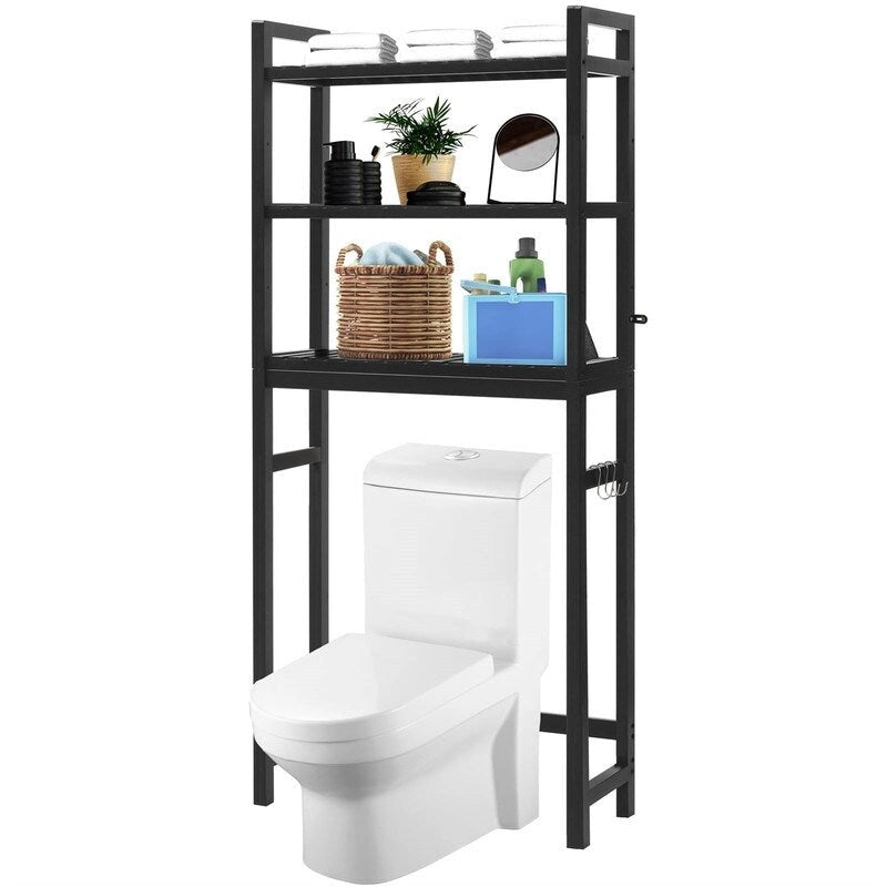 Meuble de rangement à installer au-dessus des toilettes - 10,3 cm (P) x 24,8 cm (L) x 67 cm (H)