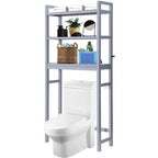 Meuble de rangement à installer au-dessus des toilettes - 10,3 cm (P) x 24,8 cm (L) x 67 cm (H)