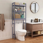 Meuble de rangement à installer au-dessus des toilettes - 10,3 cm (P) x 24,8 cm (L) x 67 cm (H)