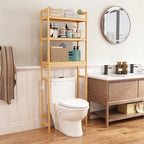 Meuble de rangement à installer au-dessus des toilettes - 10,3 cm (P) x 24,8 cm (L) x 67 cm (H)