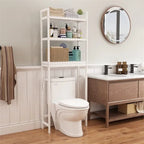 Meuble de rangement à installer au-dessus des toilettes - 10,3 cm (P) x 24,8 cm (L) x 67 cm (H)
