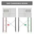 Meuble de rangement à installer au-dessus des toilettes - 11,8 cm (P) x 32,3 cm (L) x 60,2 cm (H)