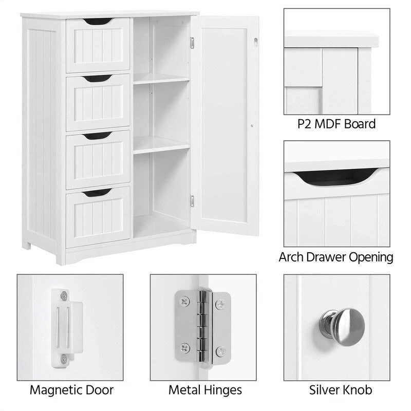 Armoire de plancher en bois