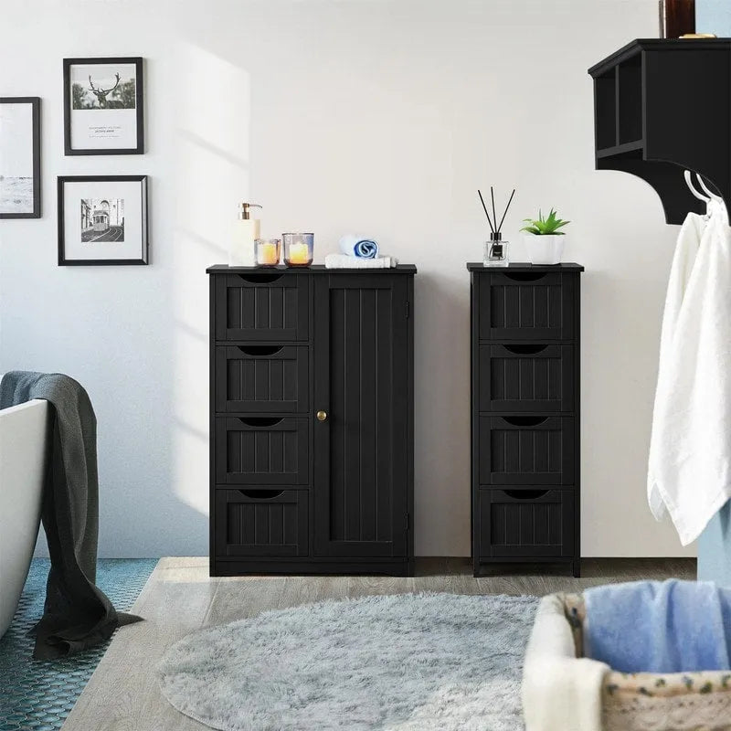 Armoire de plancher en bois