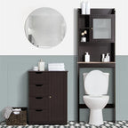 Armoire de plancher en bois