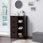 Armoire de plancher en bois